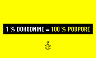 Zakaj nameniti dohodnino Amnesty International Slovenije?