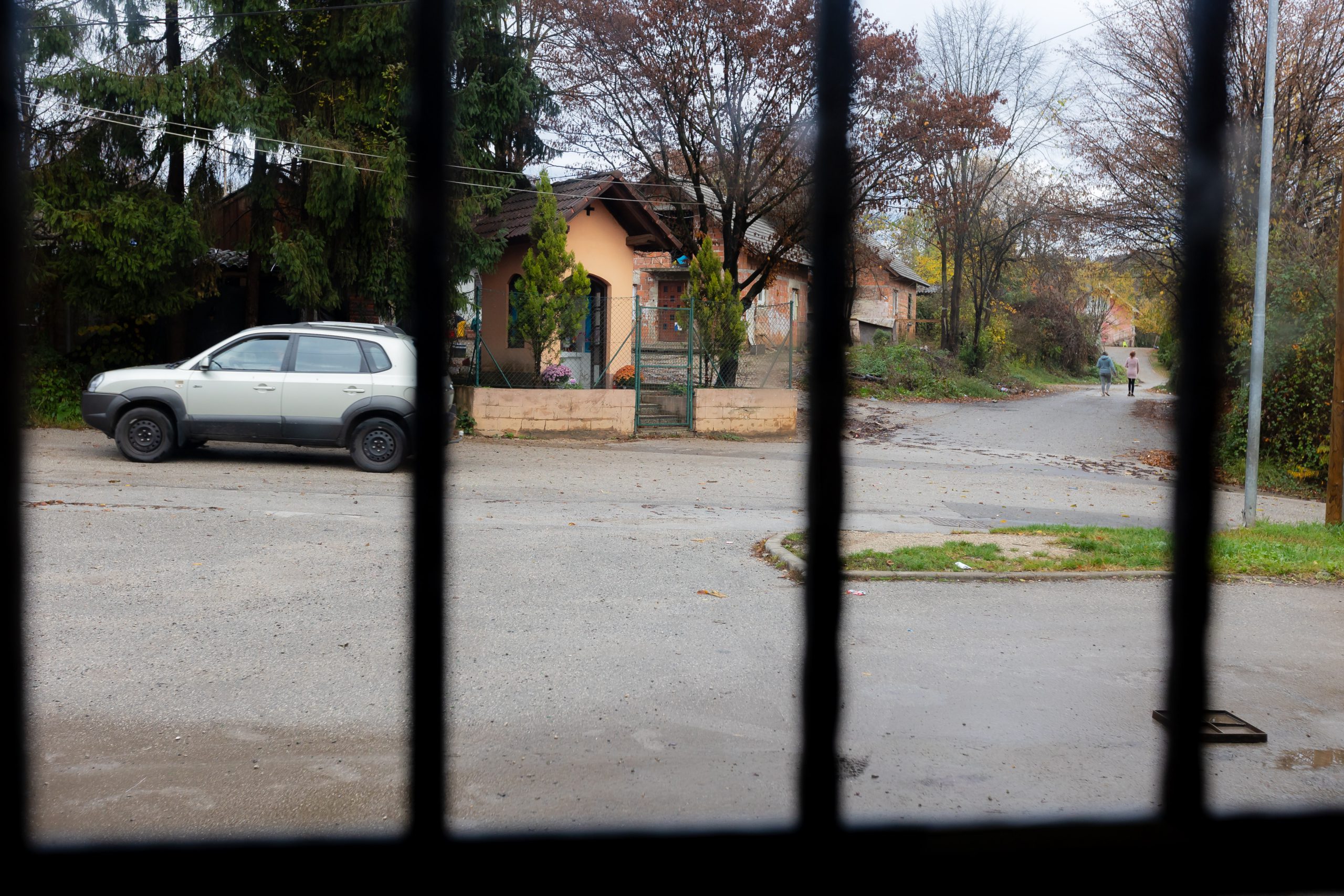 Žabjak in Brezje, Romsko naselje.