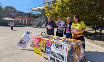 Po referendumih: veselje ob dveh zmagah